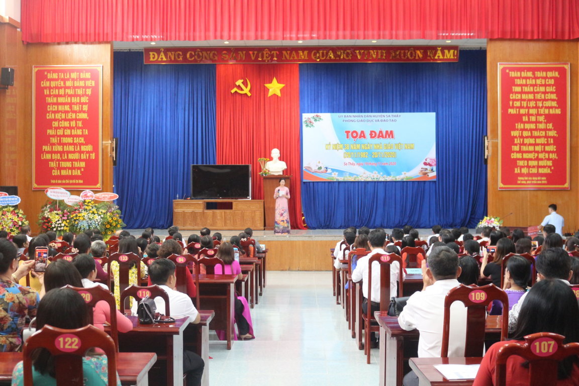 Tọa đàm kỷ niệm 38 năm ngày nhà giáo Việt Nam (20/11/2020)