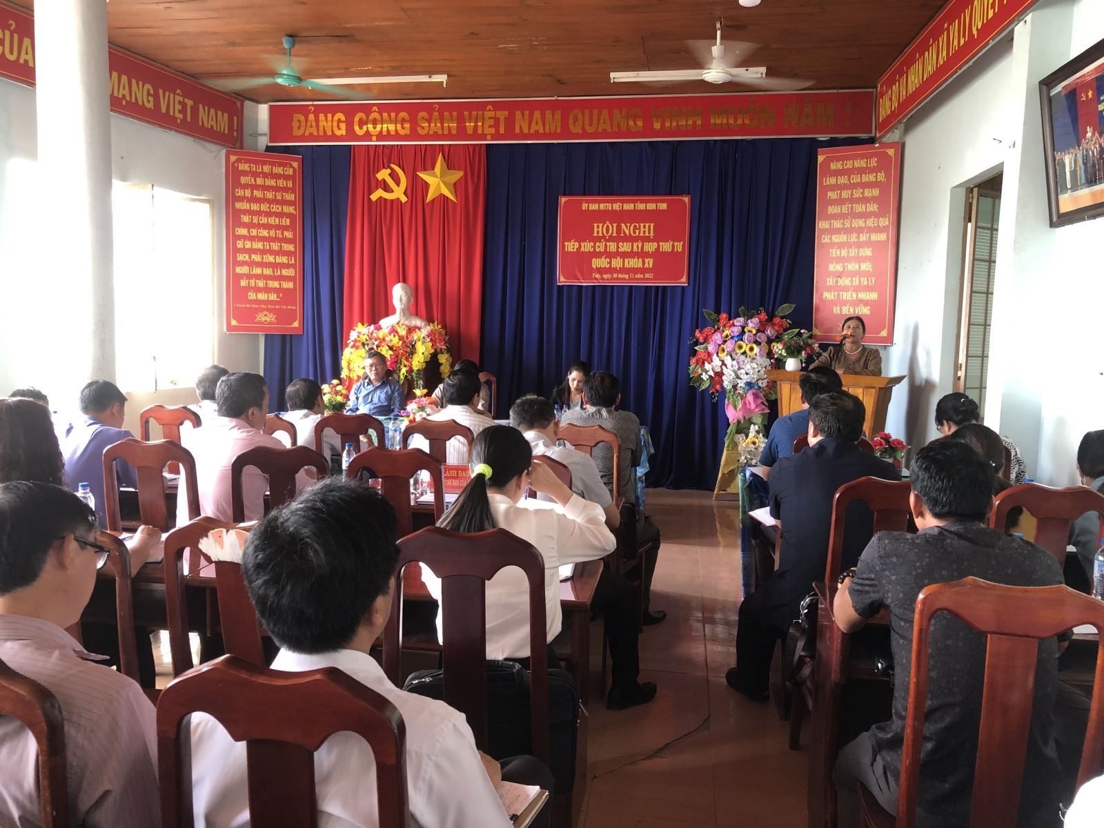 Đoàn ĐBQH tỉnh tiếp xúc cử tri tại xã Ya Ly, huyện Sa Thầy